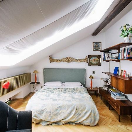 Ferienwohnung Unique Luxury Loft With Terrace In Old Town Prag Exterior foto